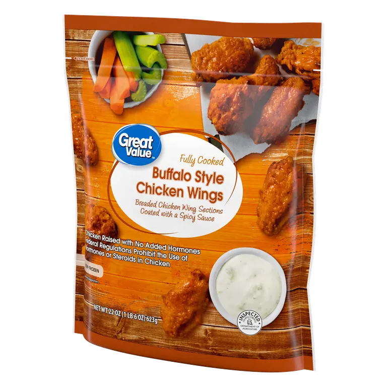 Buffalo Style Fully Cooked Chicken Wings