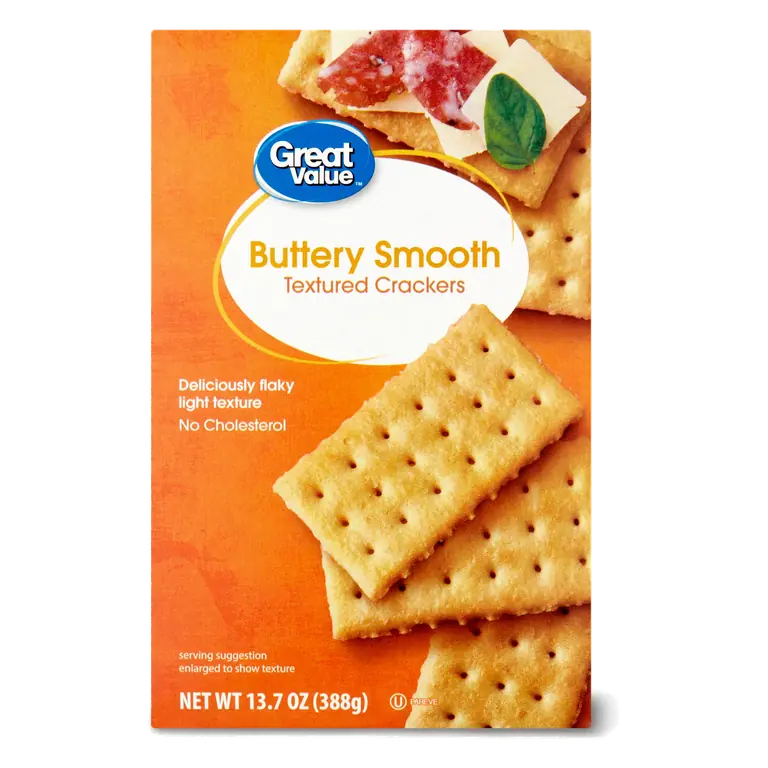 Buttery Smooth Textured Crackers