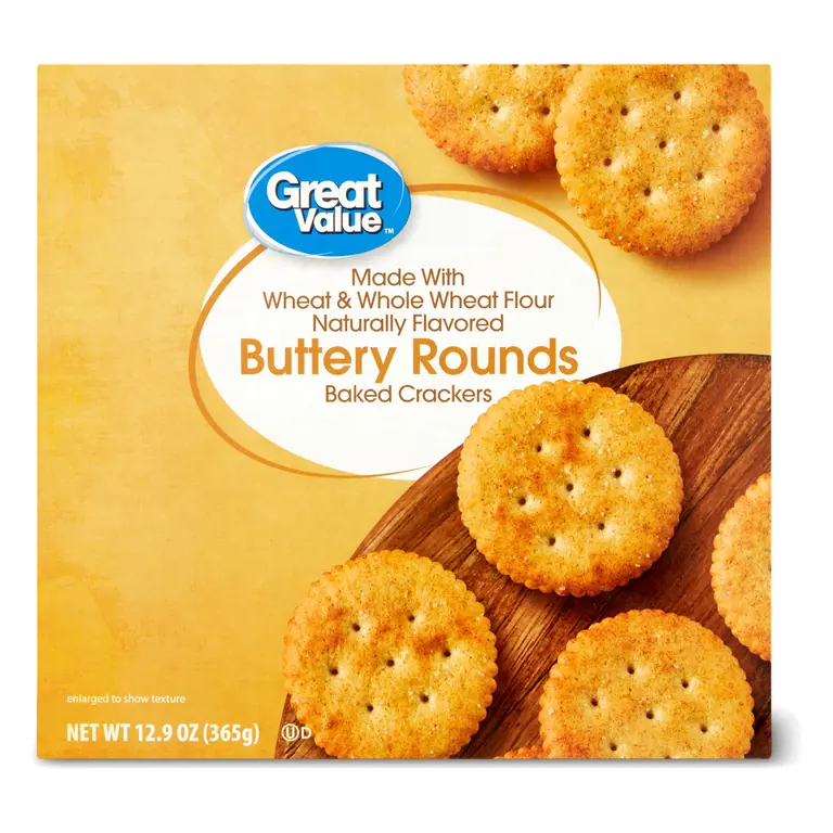 Buttery with Whole Wheat Flavored Crackers