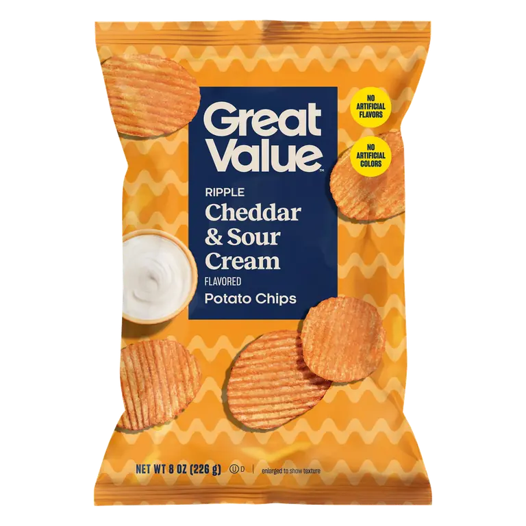 Cheddar & Sour Cream Potato Chips