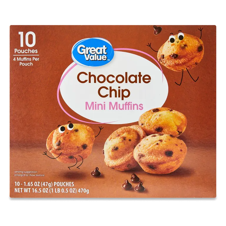 Chocolate Chip Mini Muffins