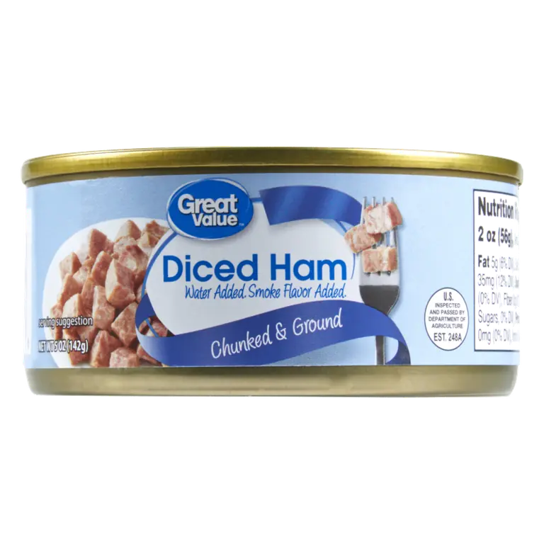 Chunked & Ground Diced Ham