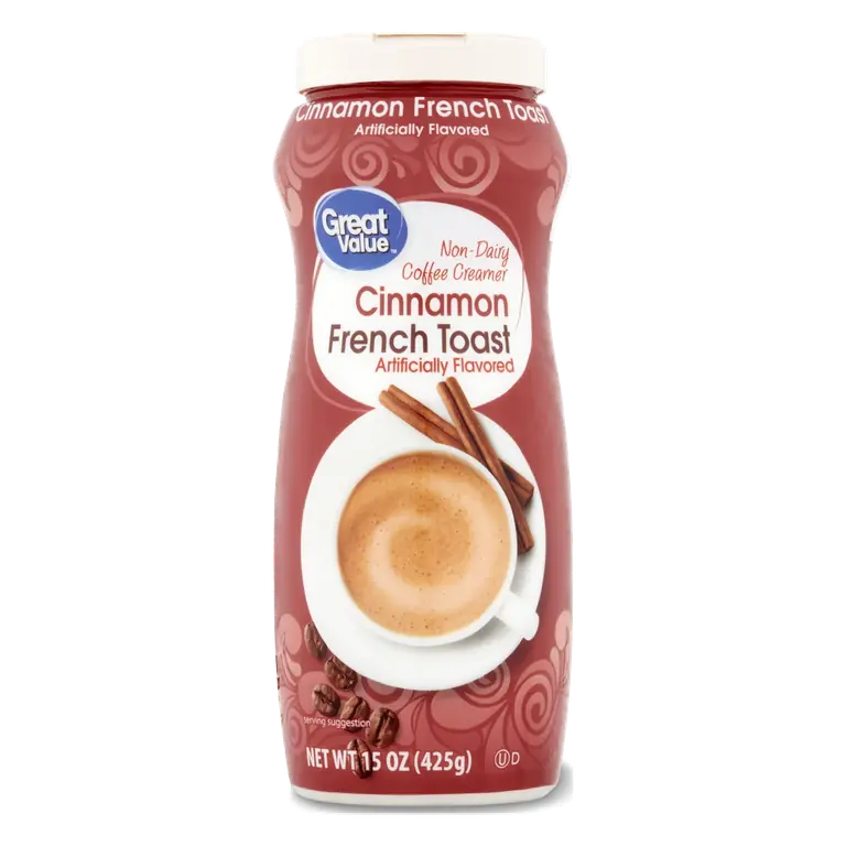 Cinnamon French Toast Flavored Non-Dairy Coffee Creamer
