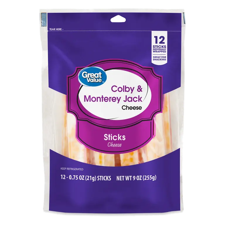 Colby & Monterey Jack Cheese Sticks
