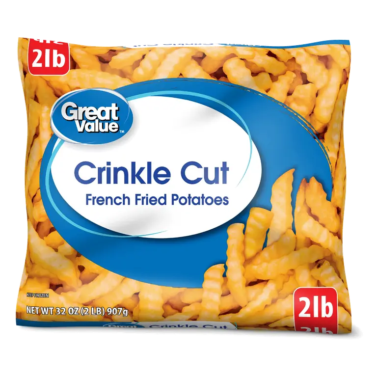 Crinkle Cut French Fried Potatoes