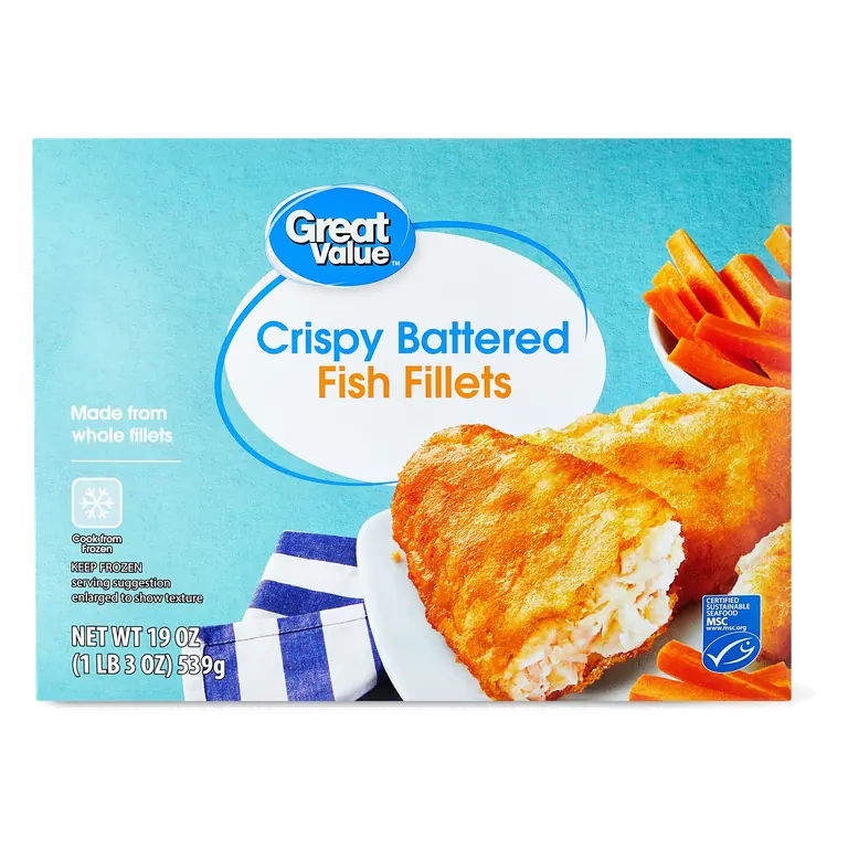 Crispy Battered Fish Fillets