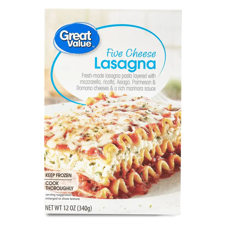 Five Cheese Fresh-Made Lasagna Pasta Layered with Mozzarella