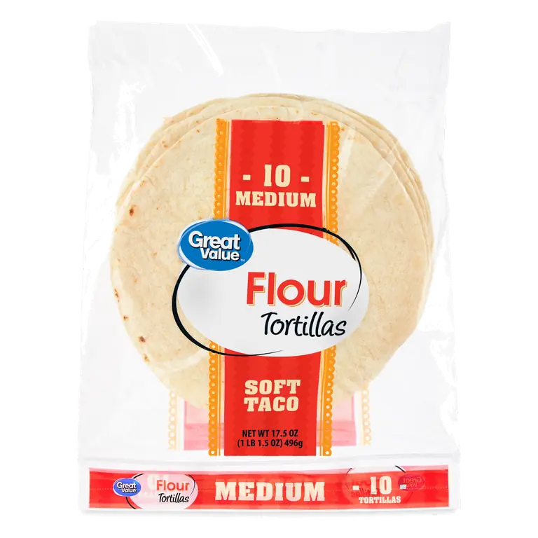 Flour Medium Soft Taco Tortillas