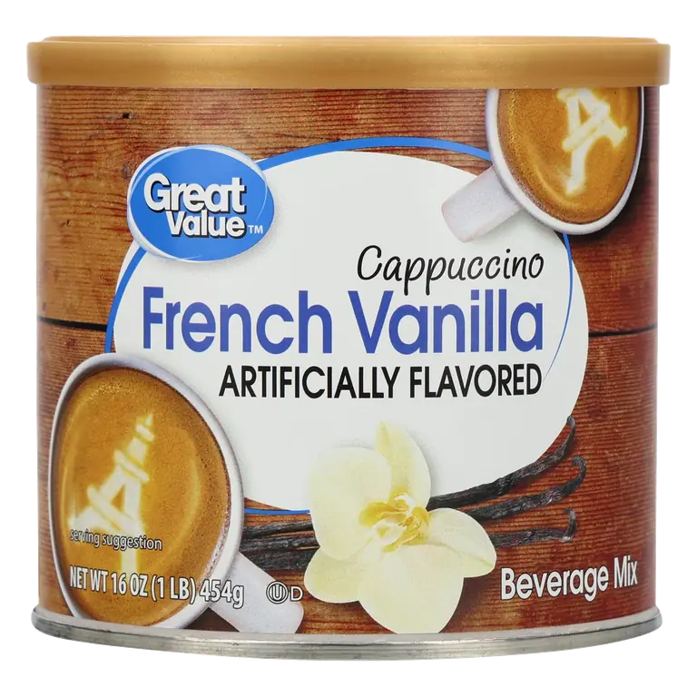 French Vanilla Flavored Cappuccino Beverage Mix