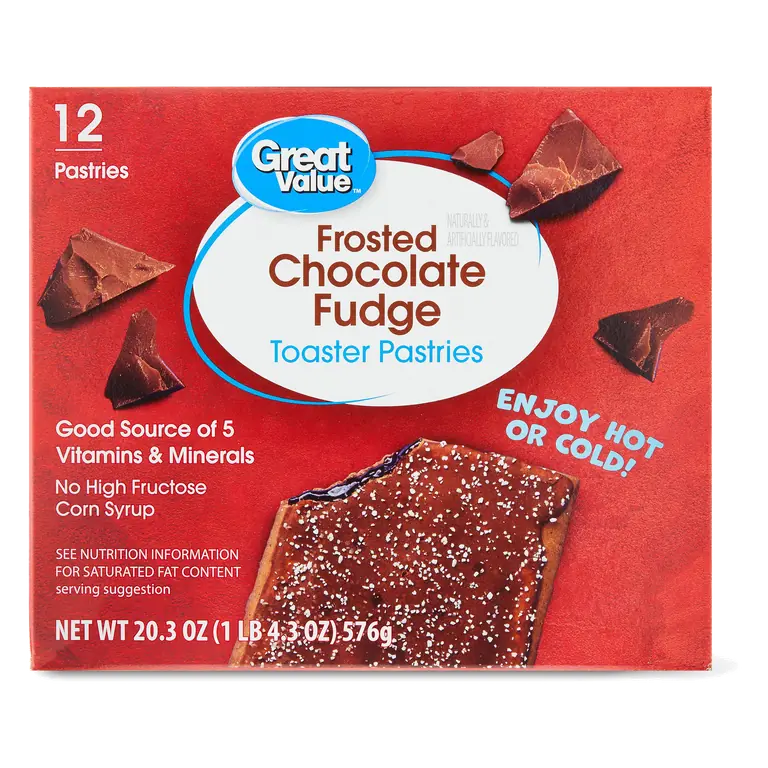 Frosted Chocolate Fudge Toaster Pastries
