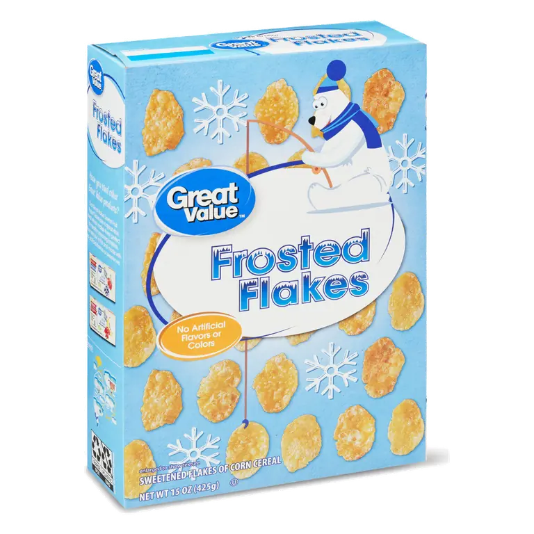 Frosted Flakes Sweetened Flakes of Corn Cereal