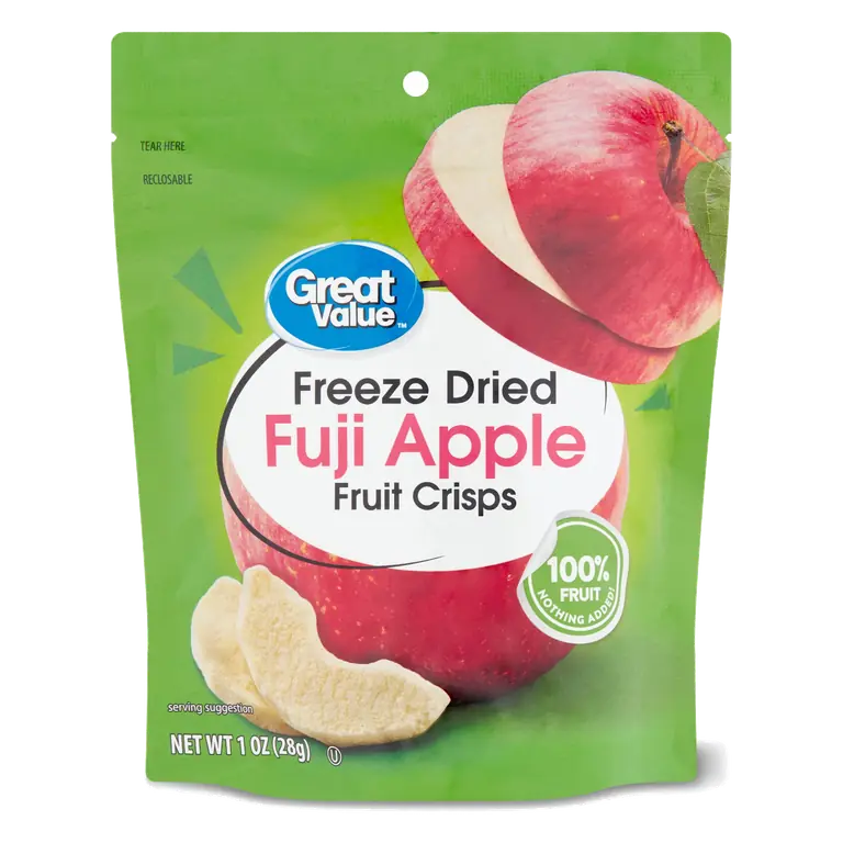 Fuji Apple Freeze Dried Fruit Crisps