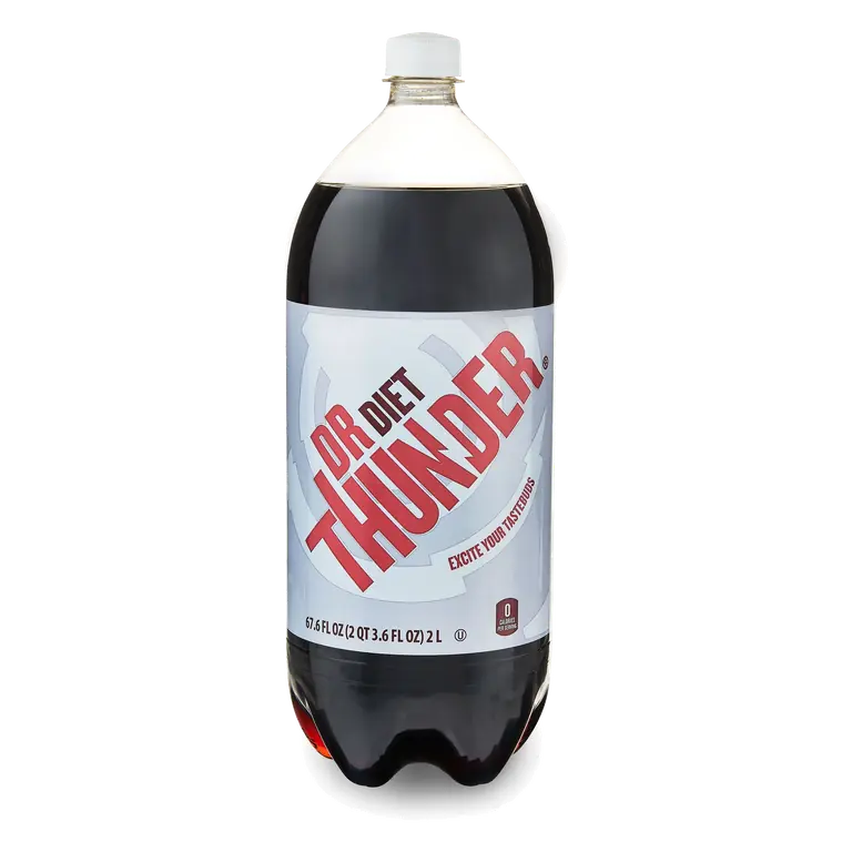 Great Value Dr Thunder Diet Cola Soda 2 Liter Bottle