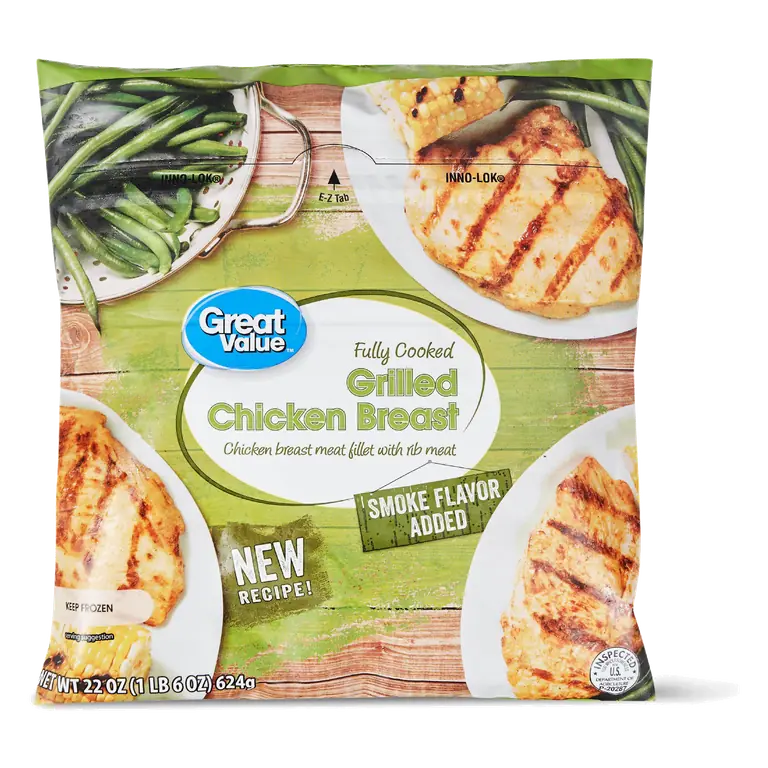 Grilled Chicken Breast Meat Fillet with Rib Meat