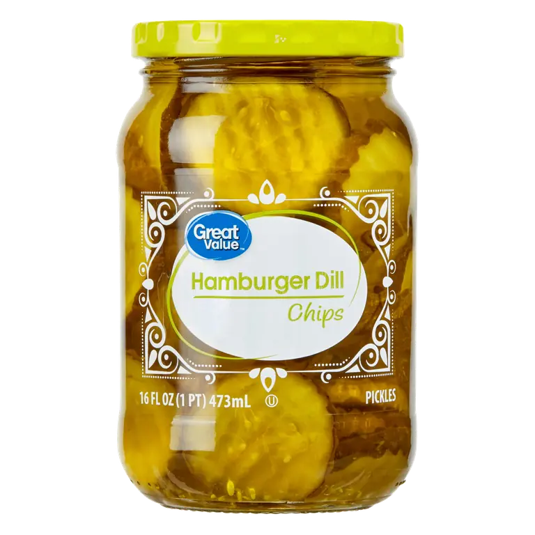 Hamburger Dill Chips Pickles