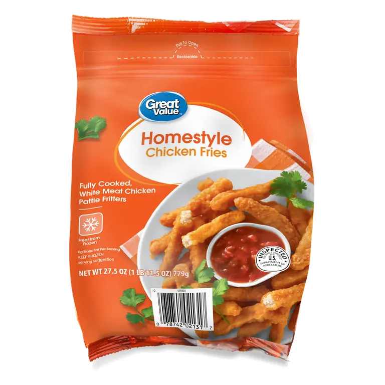 Homestyle Chicken Fries Fully Cooked