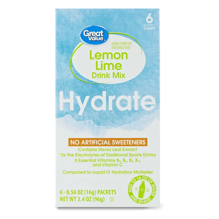 Lemon Lime Hydrate Drink Mix