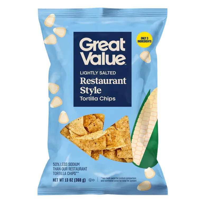 Lightly Salted Tortilla Chips