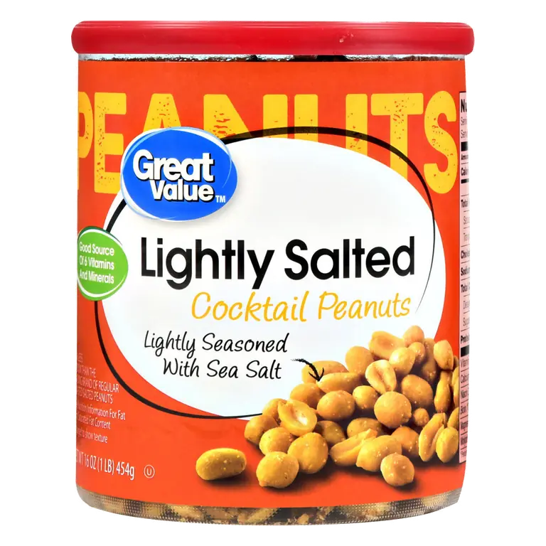 Lightly Salted with Sea Salt Cocktail Peanuts