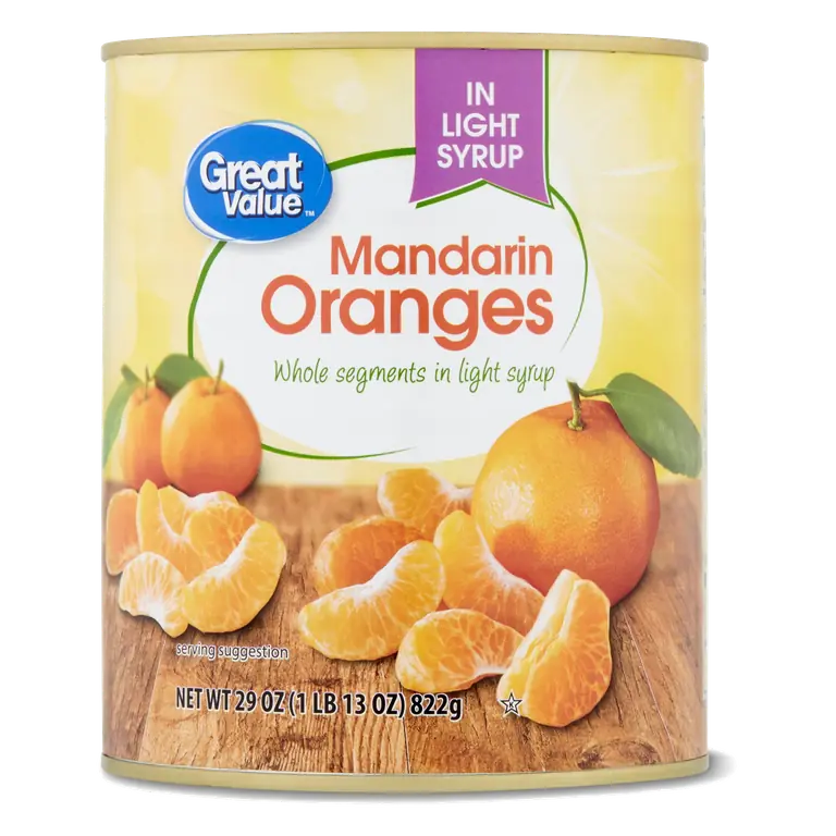 Mandarin Oranges Whole Segments in Light Syrup
