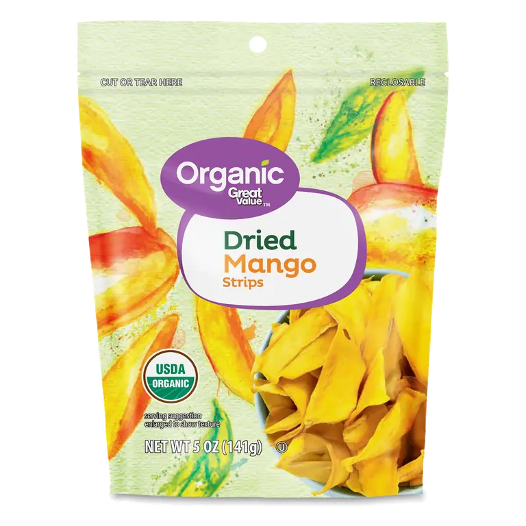 Mango Organic Dried Strips