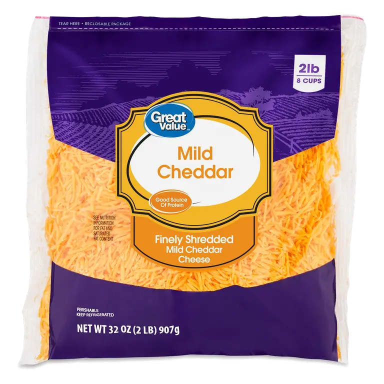 Mild Cheddar Finely Shredded Cheese