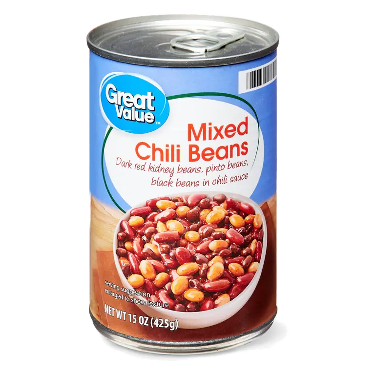 Mixed Chili Beans Dark Red Kidney Beans
