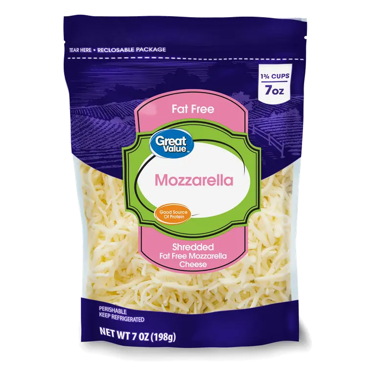 Mozzarella Shredded Fat Free Cheese