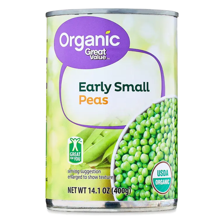 Organic Early Small Peas