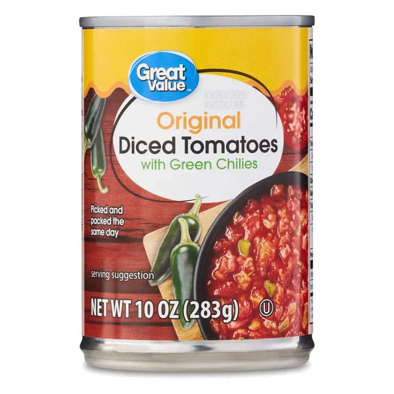 Original Diced Tomatoes with Green Chilies