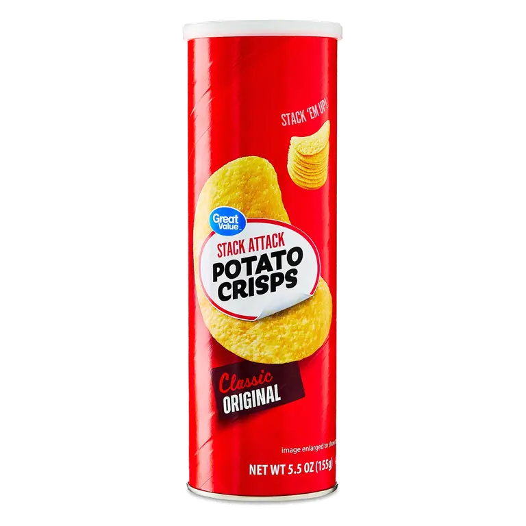 Original Stack Attack Potato Crisps Chips