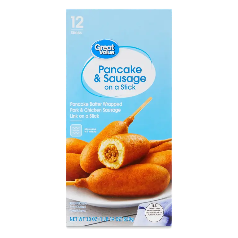 Pancake & Sausage On a Stick