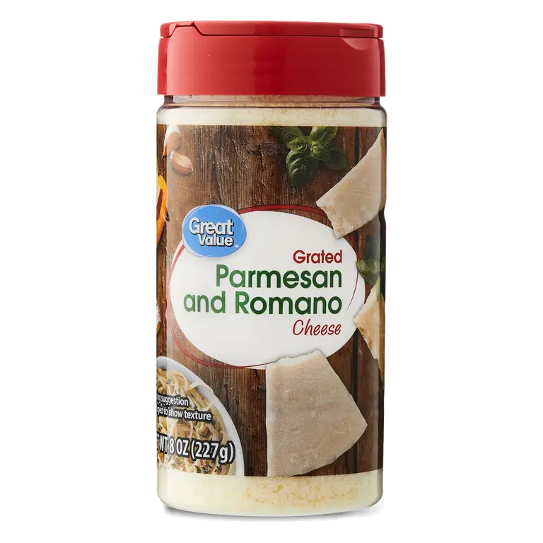 Parmesan and Romano Grated Cheese