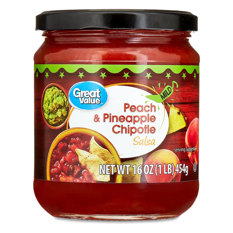 Peach Pineapple Chipotle Salsa