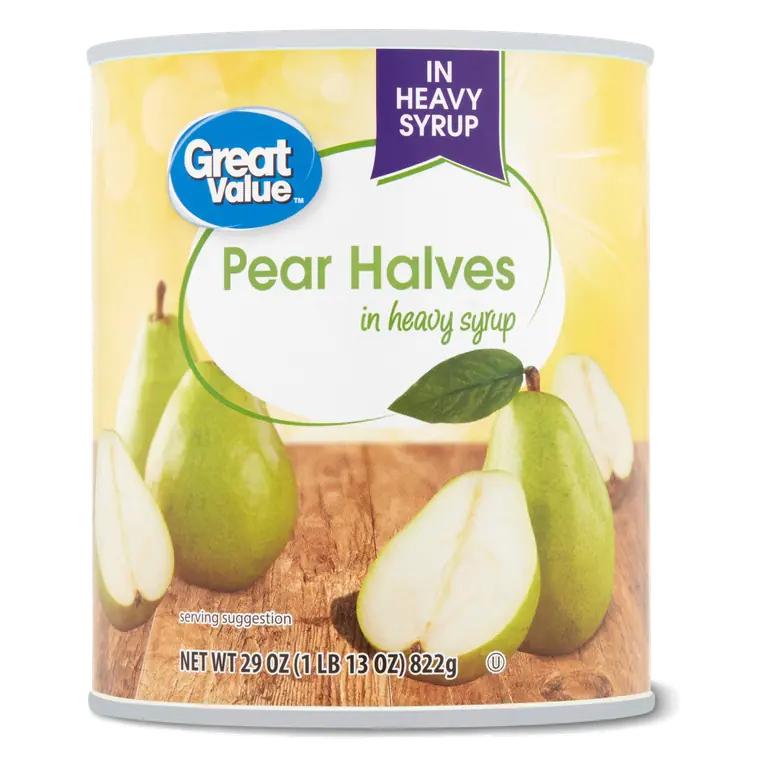 Pear Halves in Heavy Syrup