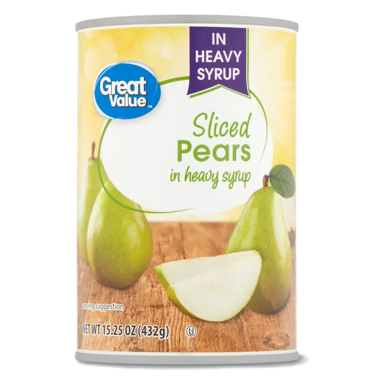 Pear Slices in Heavy Syrup