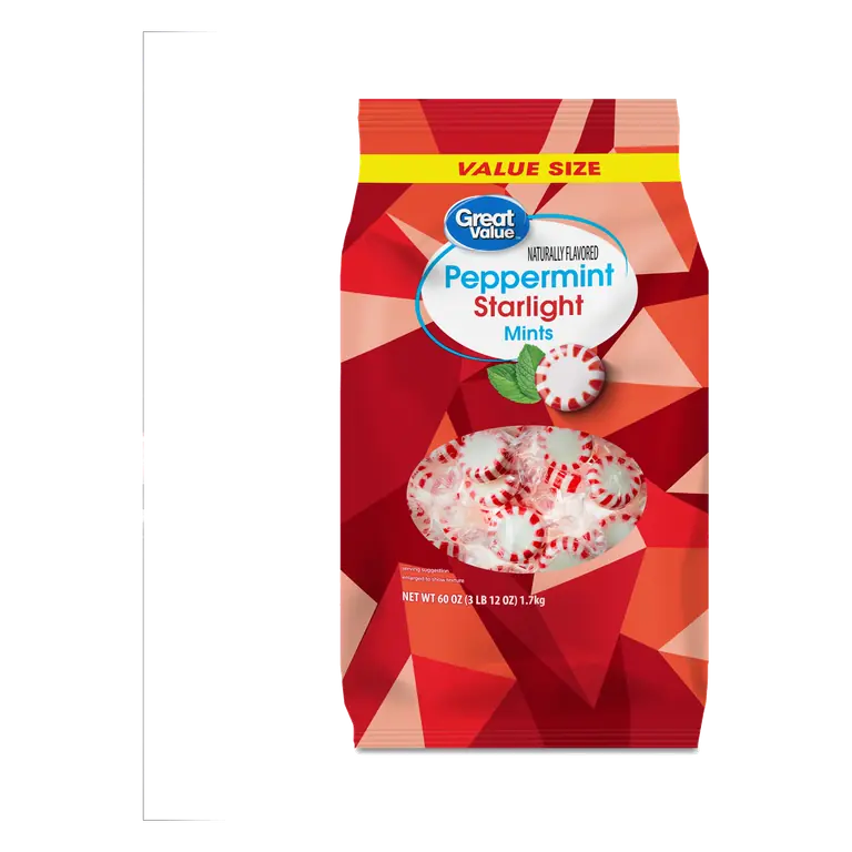 Peppermint Starlight Mints Hard Candy