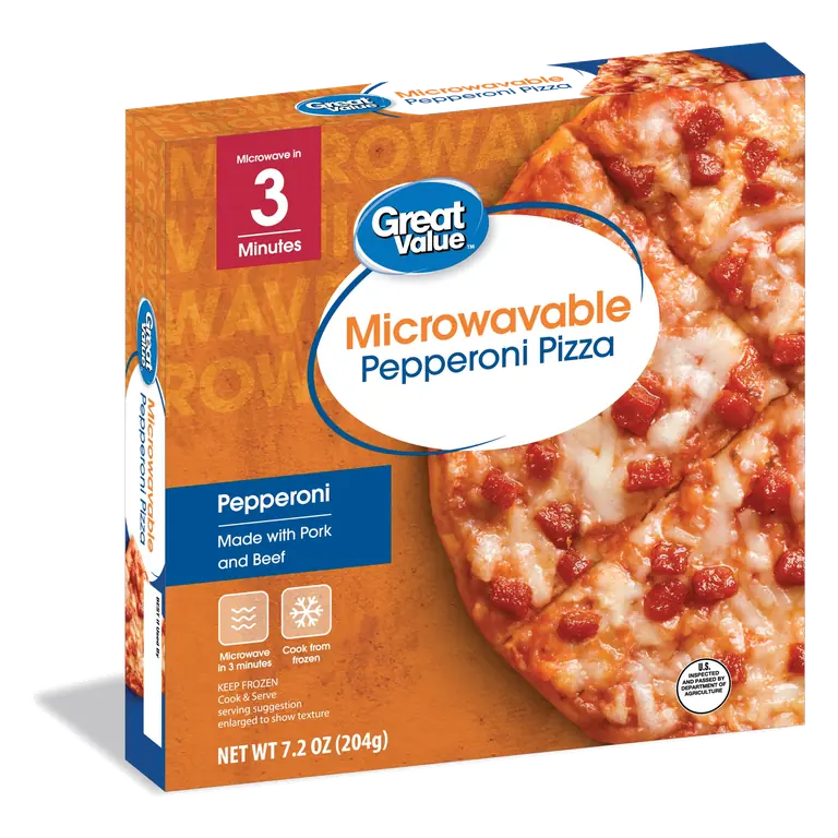 Pepperoni Microwavable Pizza