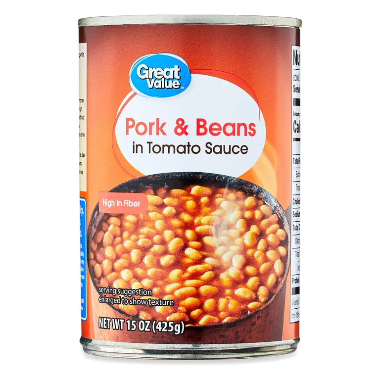 Pork & Beans in Tomato Sauce