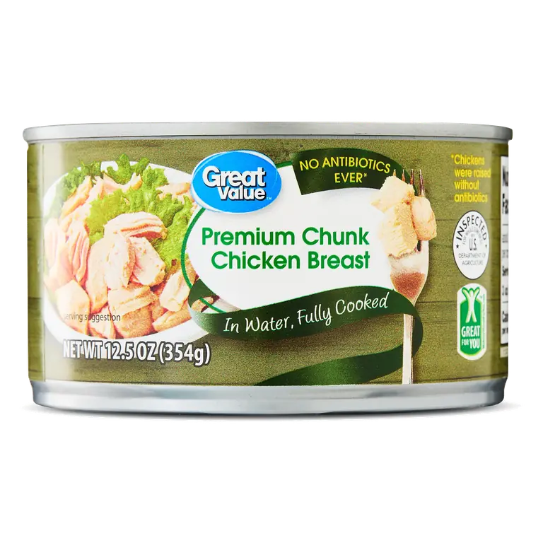 Premium Chunk Chicken Breast in Water
