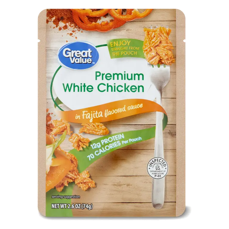 Premium White Chicken in Fajita Flavored Sauce