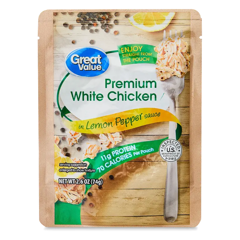 Premium White Chicken in Lemon Pepper Sauce