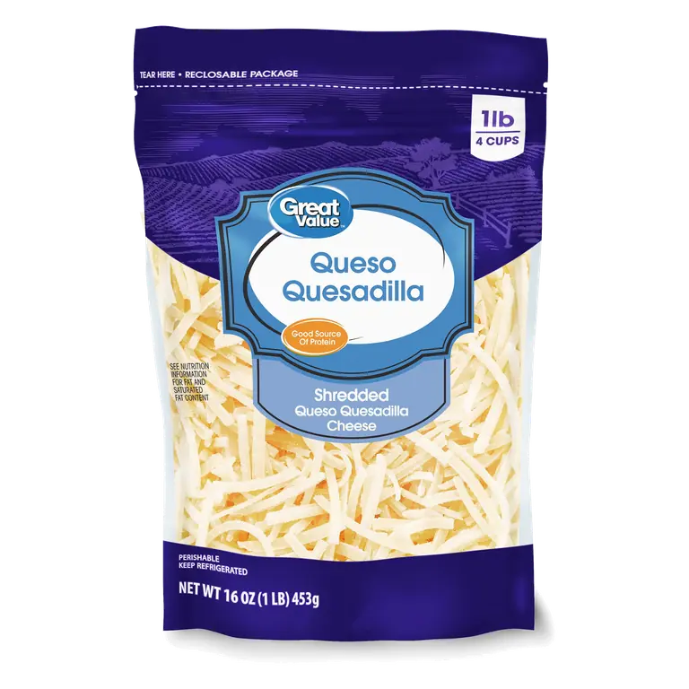 Queso Quesadilla Shredded Cheese