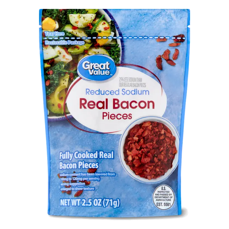 Reduced Sodium Real Bacon Pieces