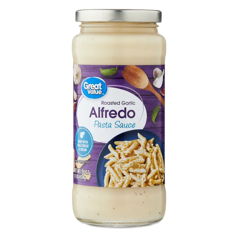 Roasted Garlic Alfredo Pasta Sauce