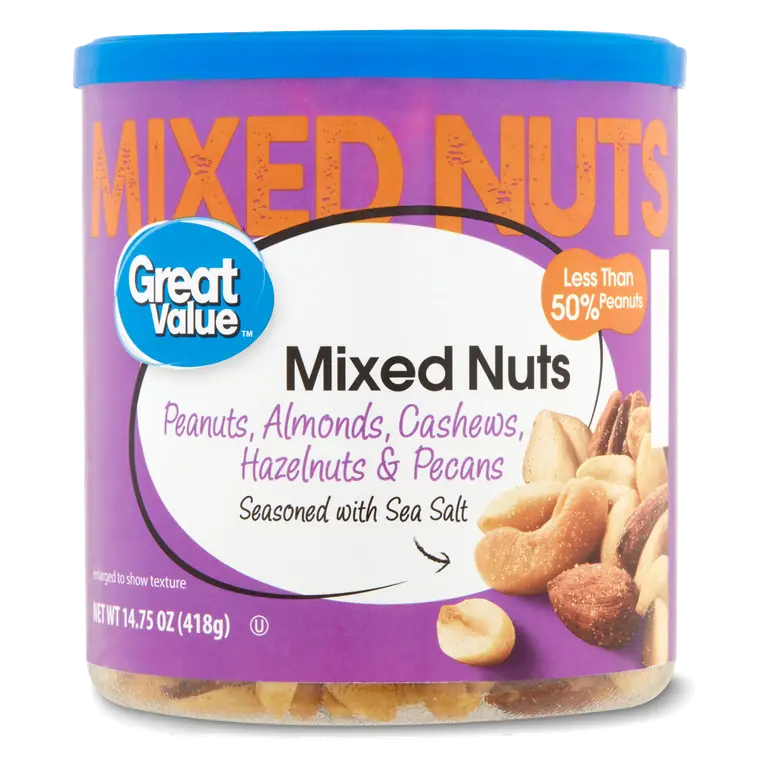 Roasted & Salted Mixed Nuts Peanuts