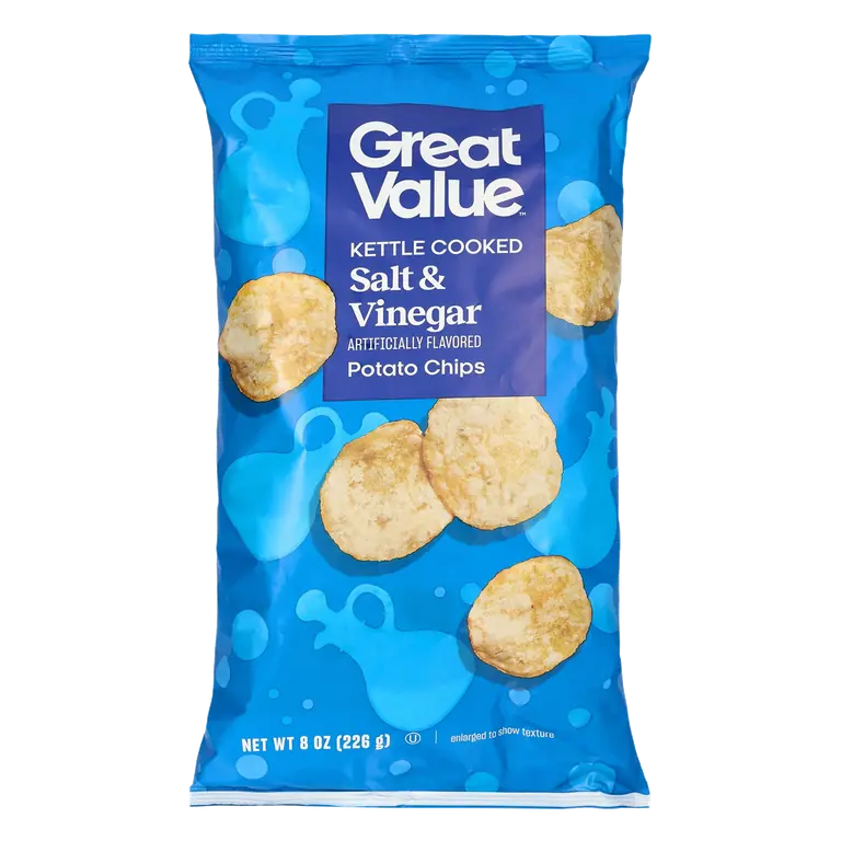 Salt & Vinegar Kettle Cooked Potato Chips