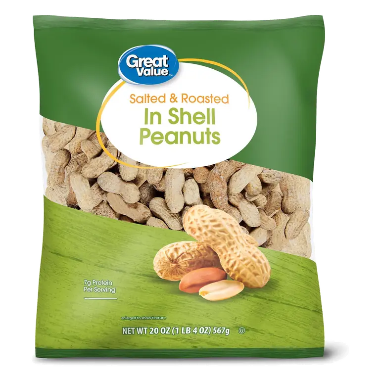 Salted & Roasted Inshell Peanuts