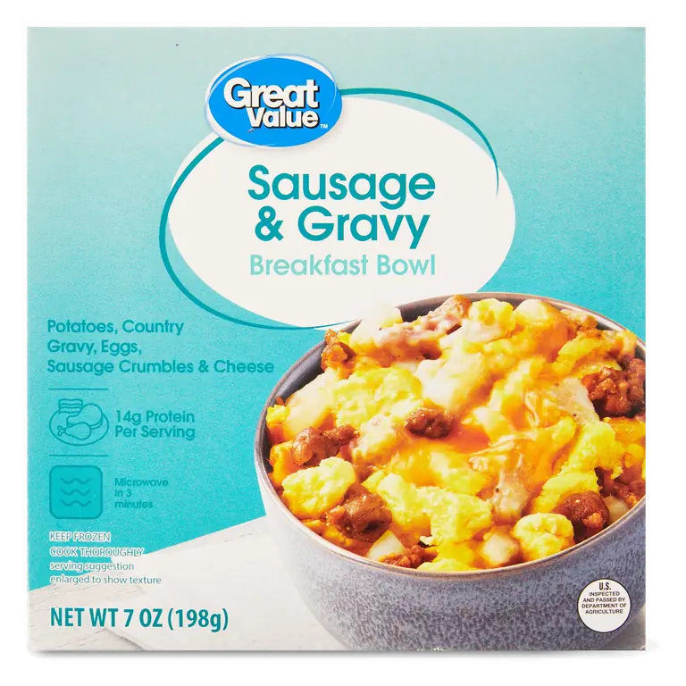 Sausage & Gravy Breakfast Bowl
