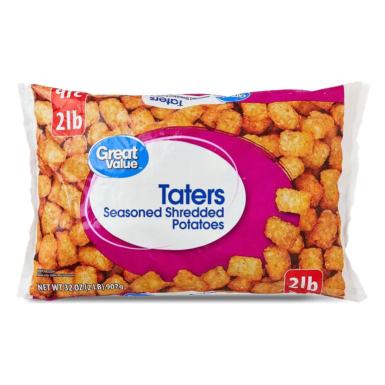 Seasoned Shredded Potatoes Taters
